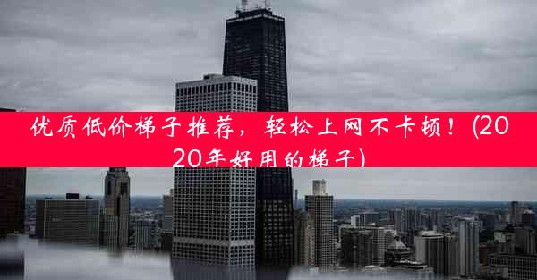 优质低价梯子推荐，轻松上网不卡顿！(2020年好用的梯子)